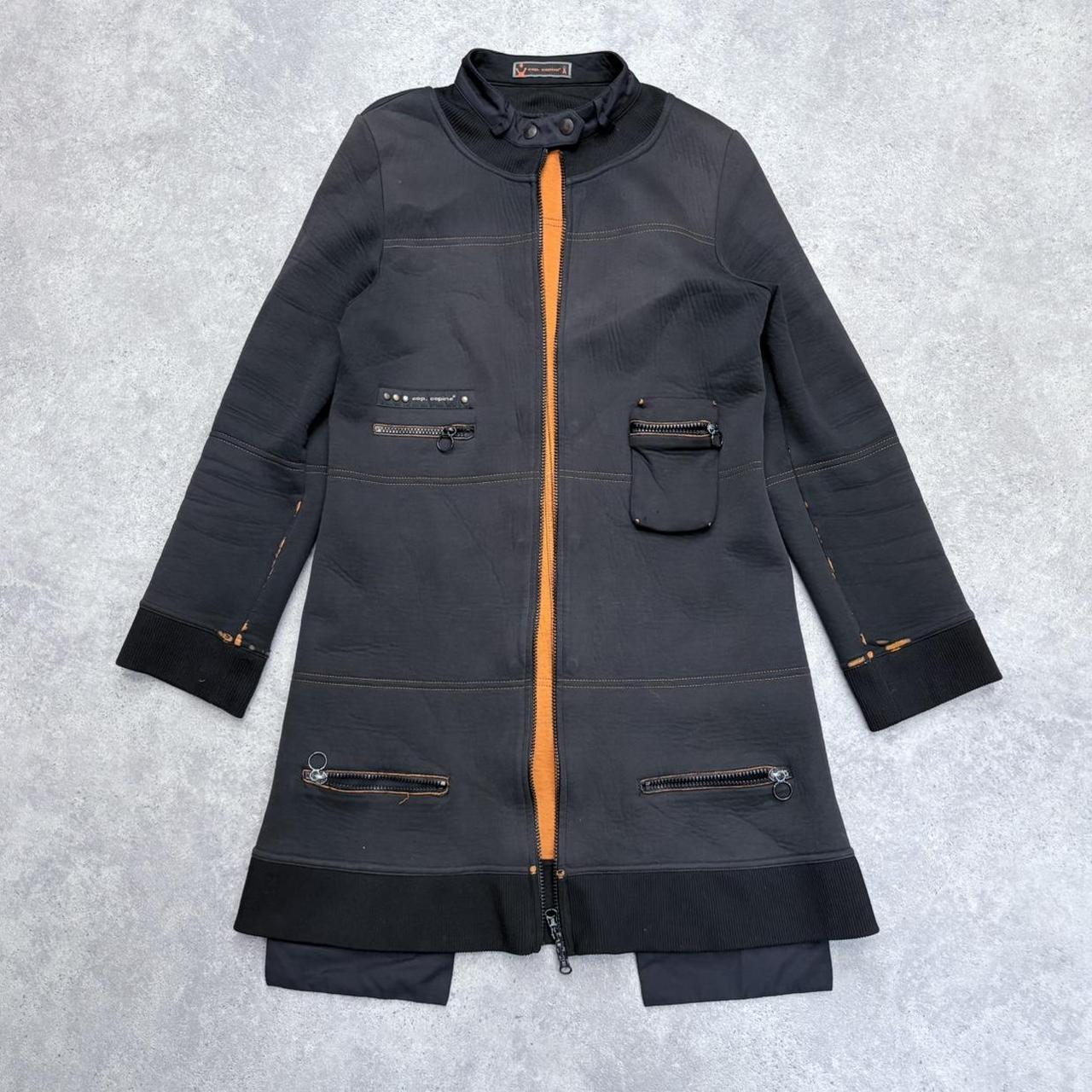 Cop Copine long utility neoprene jacket