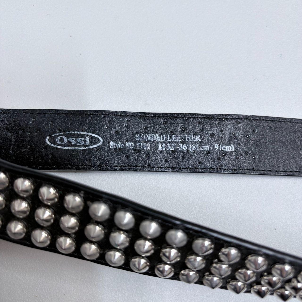 Black Studded Belt