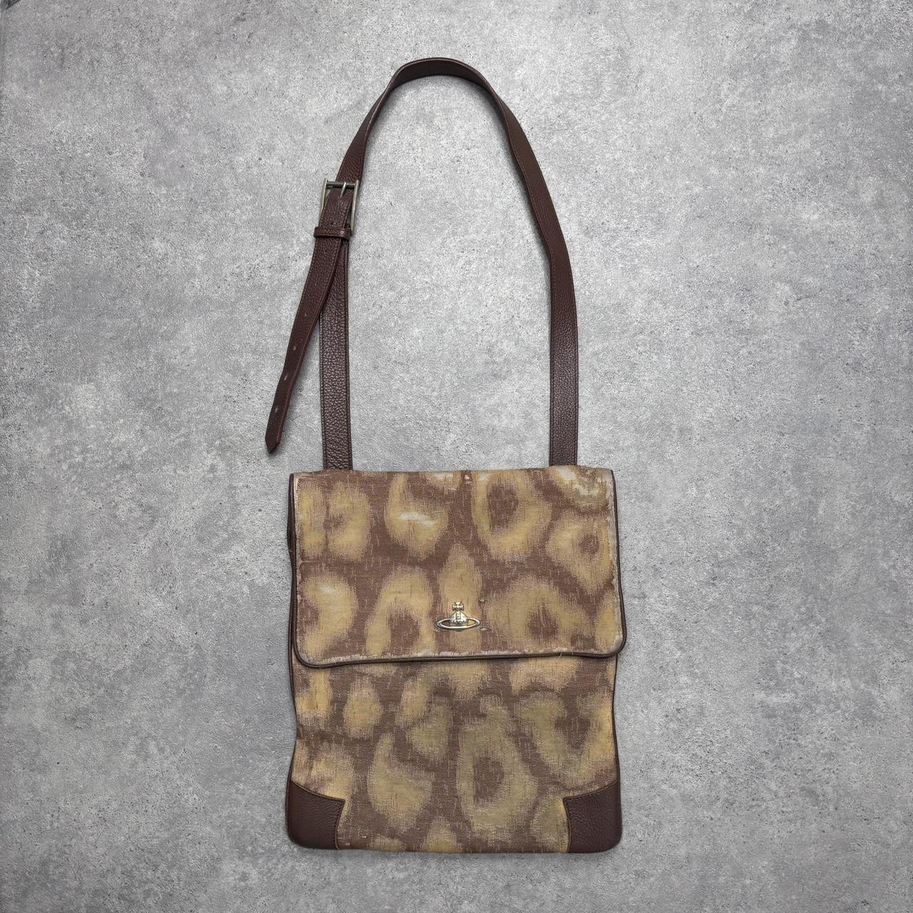 Vivienne Westwood leopard print bag