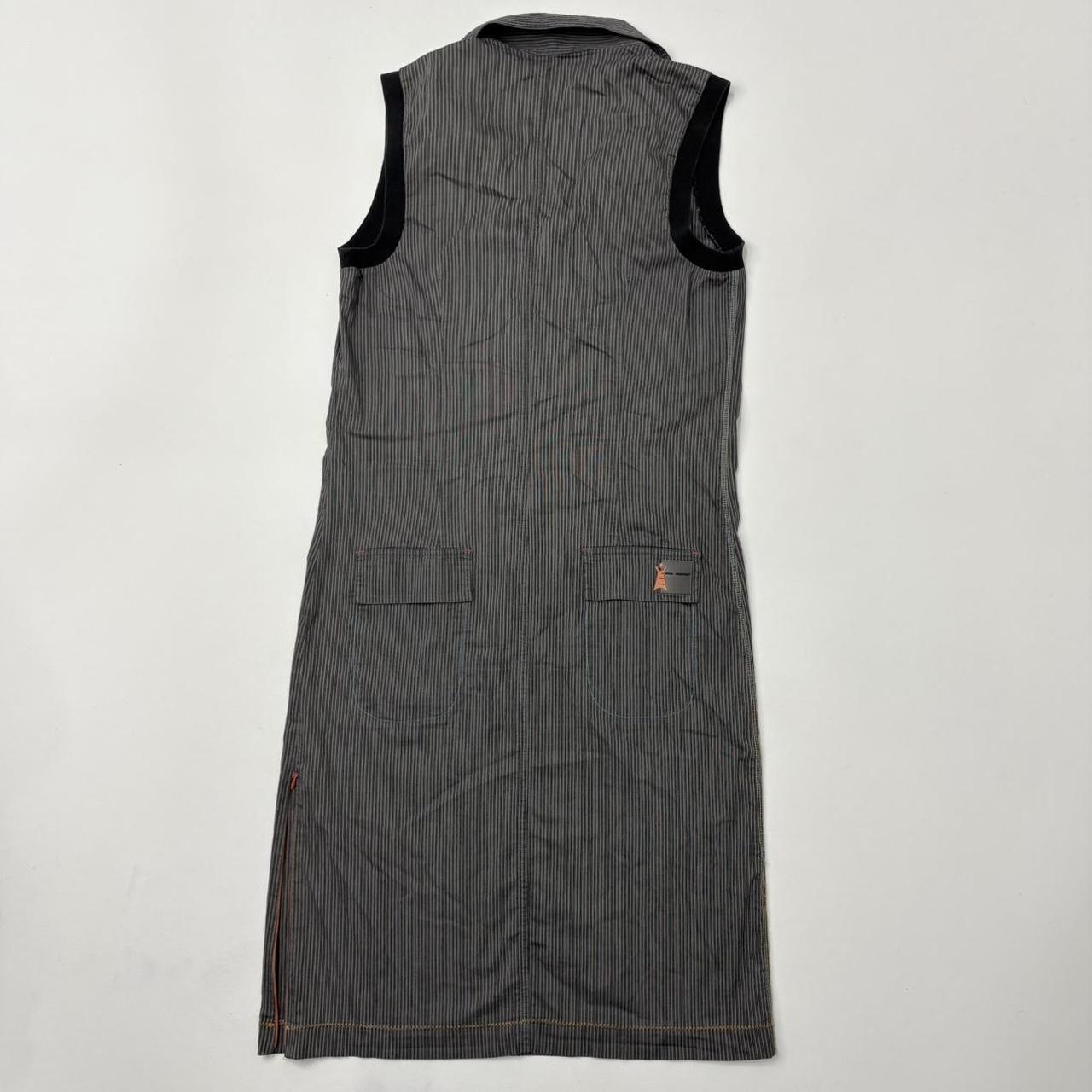 Cop copine pinstripe maxi dress