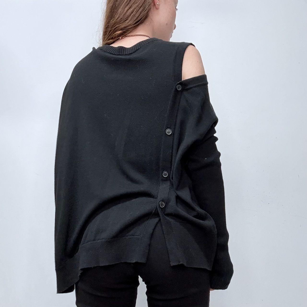 Asymmetric allsaints draped jumper