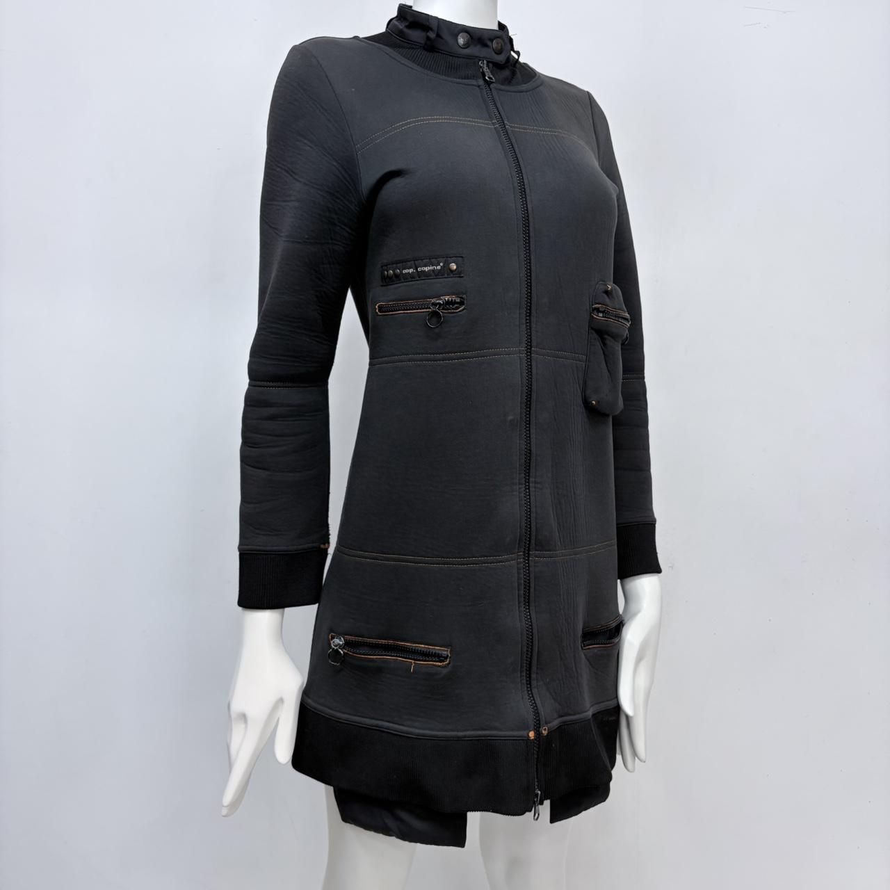 Cop Copine long utility neoprene jacket