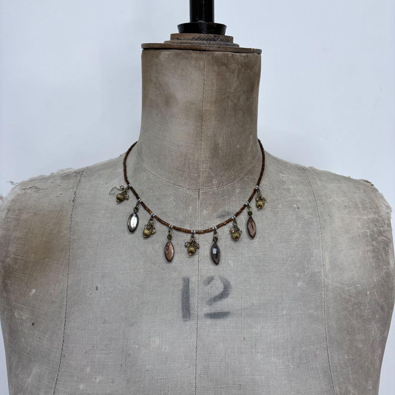 Beaded fairy necklace