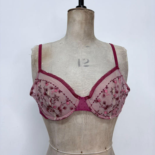 Sheer lace kenzo bra