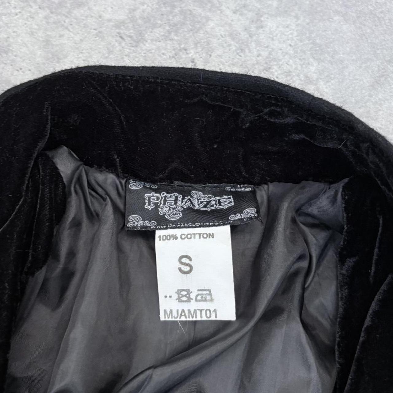 Black velvet millitary baroque jacket