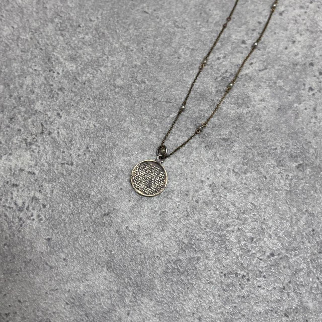 Gold plated cross necklace