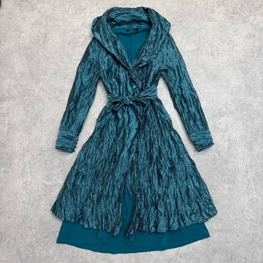 Crinkle satin fairy dress