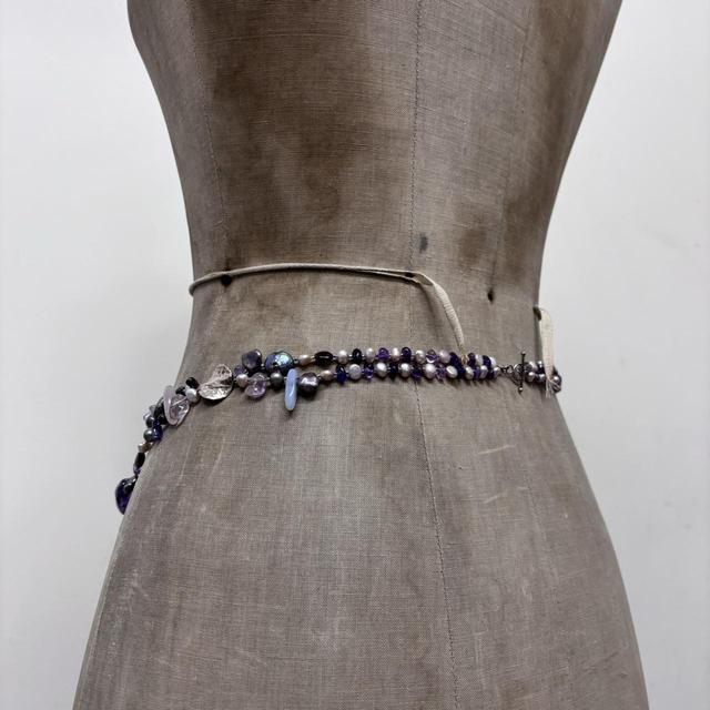 Crystal fairy layered waist chain