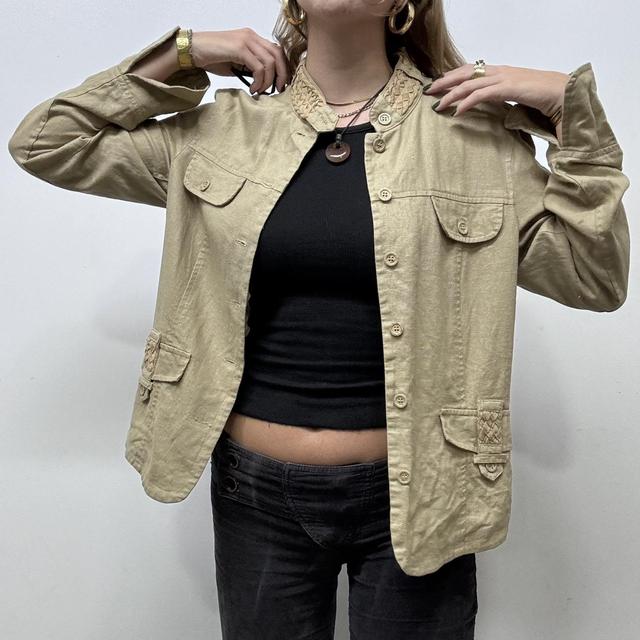 Vintage utility cargo shirt