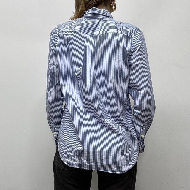 Ralph Lauren blue pinstripe shirt