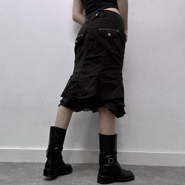 Brown cargo fairy skirt