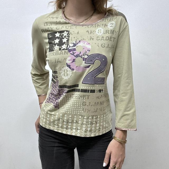 Graphic Y2K printed T-shirt