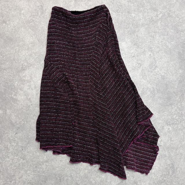 Asymmetrical patchwork fairy skirt