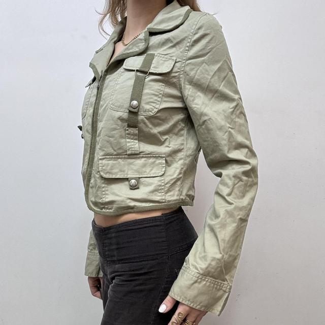 Cargo khaki utility jacket
