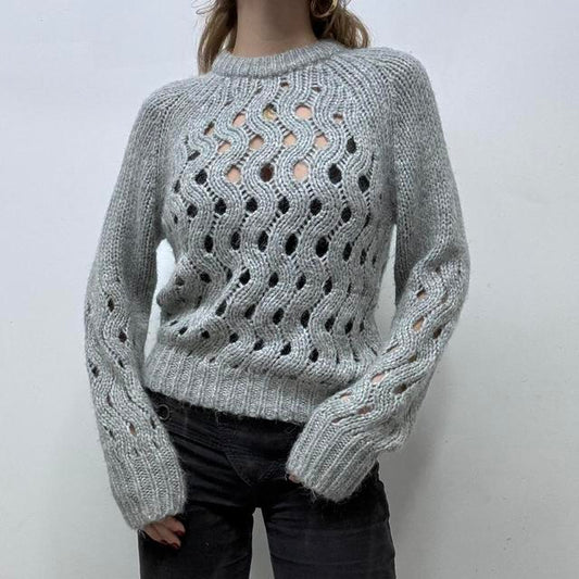 Alpaca wool knit jumper