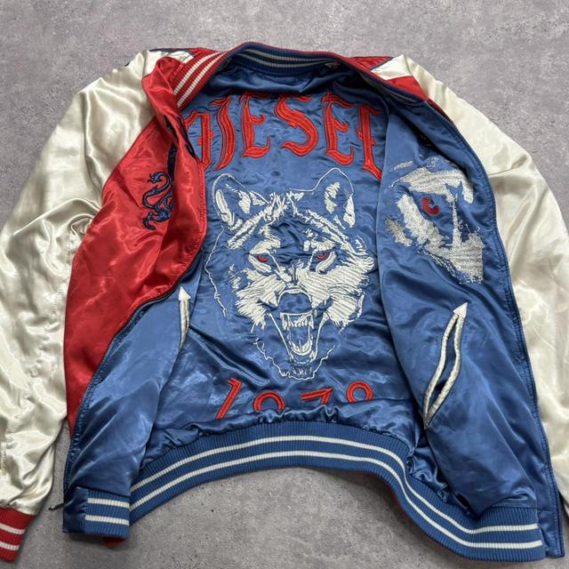 Diesel silky slouchy bomber jacket