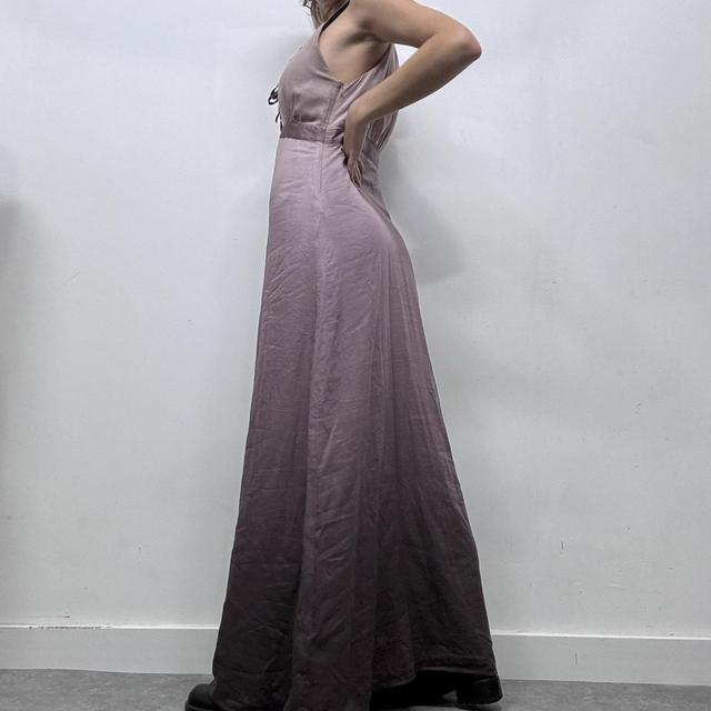 Floaty silky maxi dress