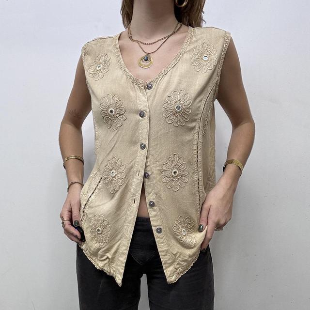 Hippie fairy floral blouse