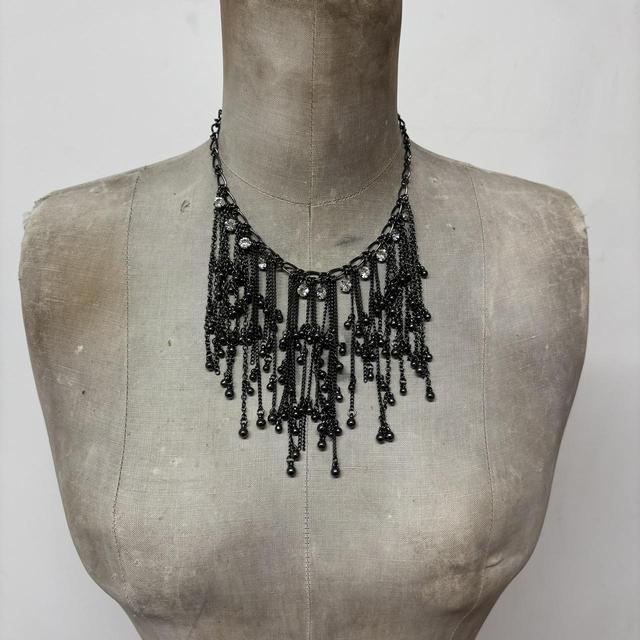 Gothic grunge chain necklace