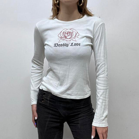 Graphic Rose printed tshirt