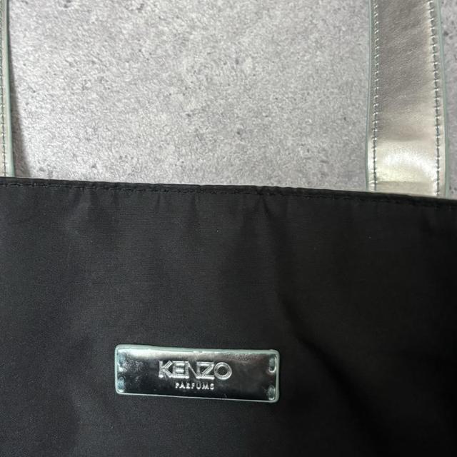 Silver tech metallic bag