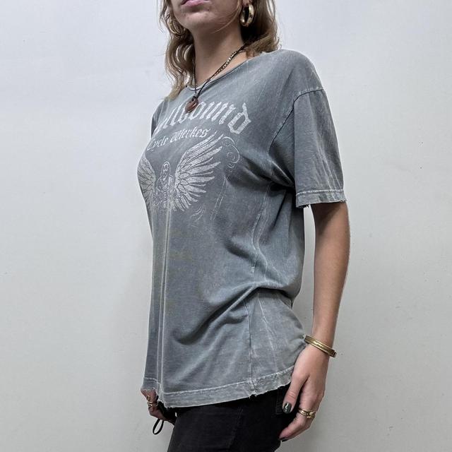 Vintage distressed graphic T-shirt