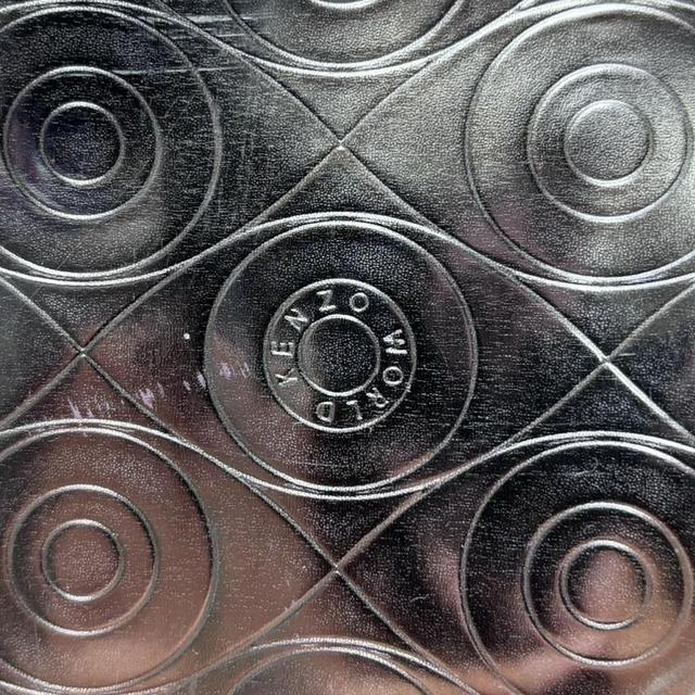 Silver tech metallic bag