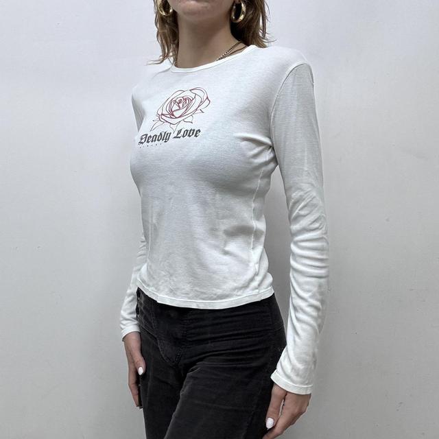 Graphic Rose printed tshirt