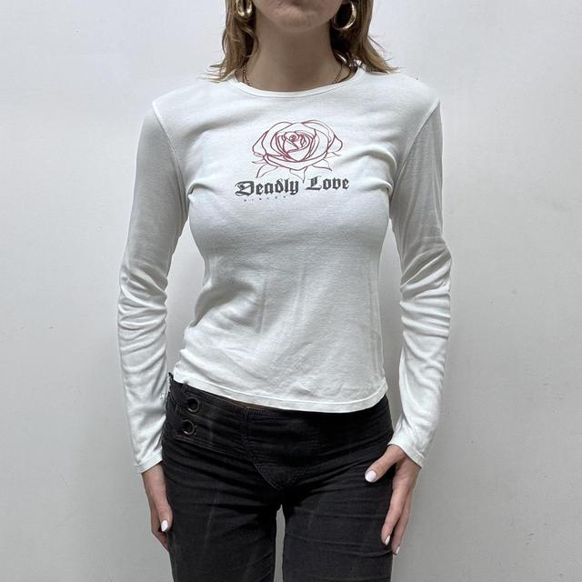 Graphic Rose printed tshirt