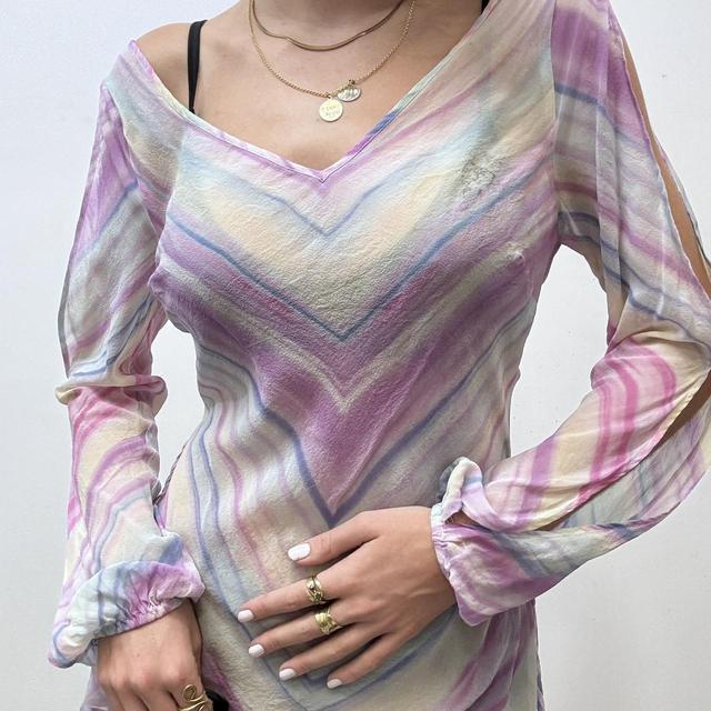 Silk floaty fairy blouse