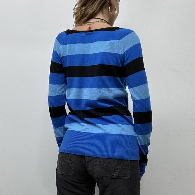 Vintage striped slouchy jumper