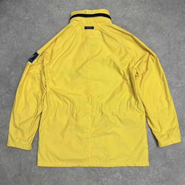 Yellow nautica jacket windbreaker