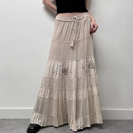 Vintage boho hippie fairy skirt