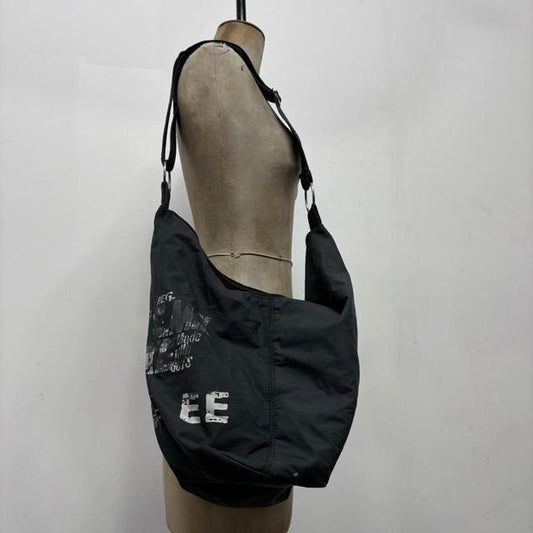 Slouchy graphic print bag