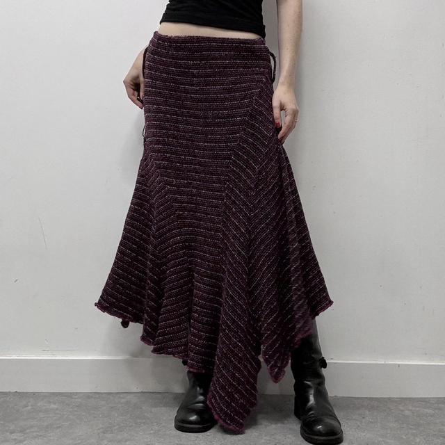 Asymmetrical patchwork fairy skirt