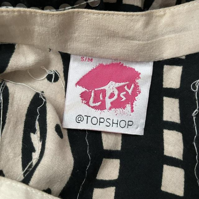 Boho patterned flare summer skirt