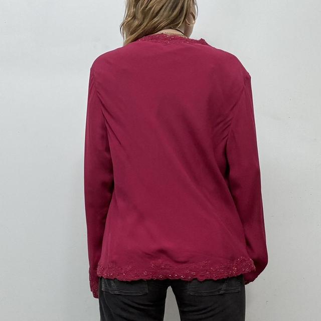 Red silk fairy shirt