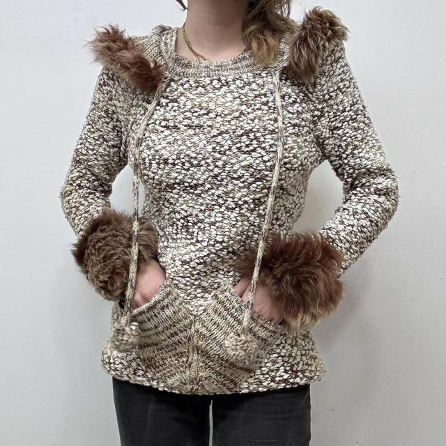 Fairy knit hoodie jumper