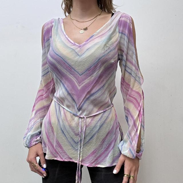 Silk floaty fairy blouse