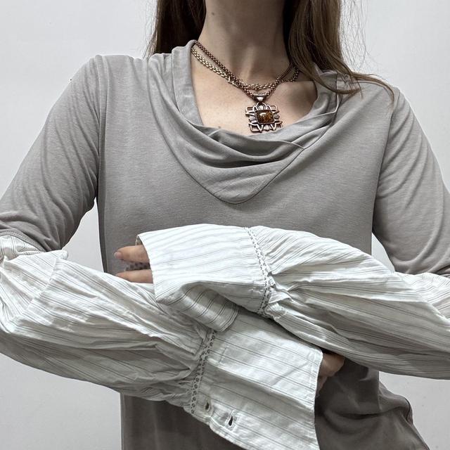 Cop Copine puff shirt