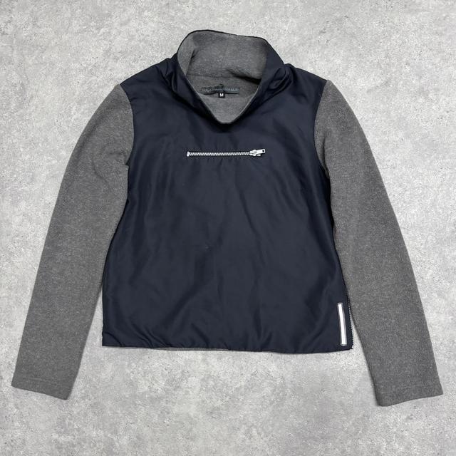 Kookai tech nylon fleece jumper