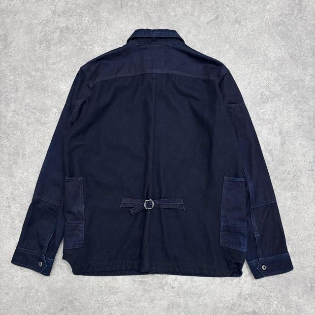Navy denim chore vintage jacket