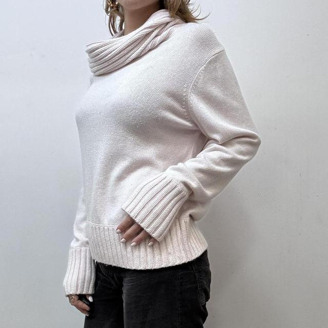 Slouchy knitted cashmere jumper