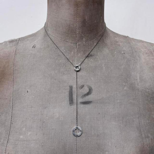 Sterling Silver Tiffany &amp; Co lariat necklace