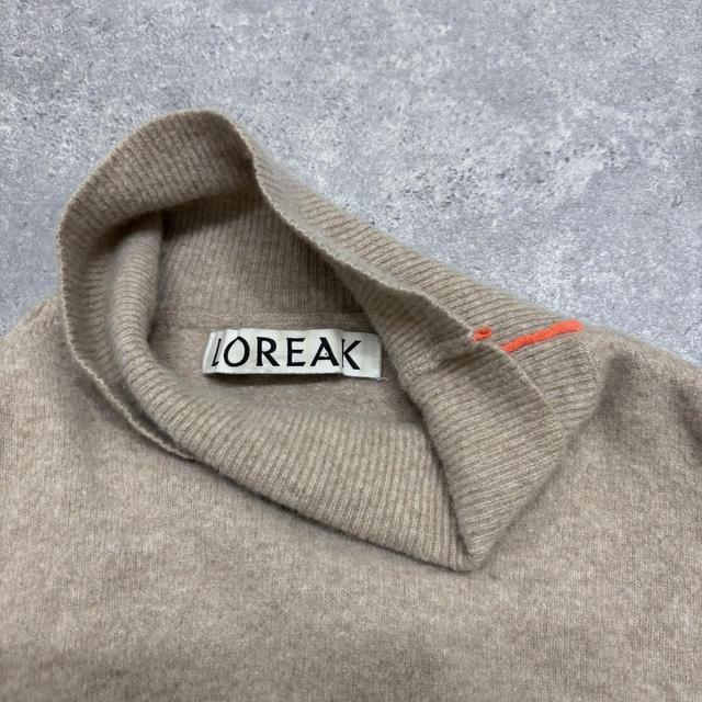 Tan brown slouchy cashmere jumper