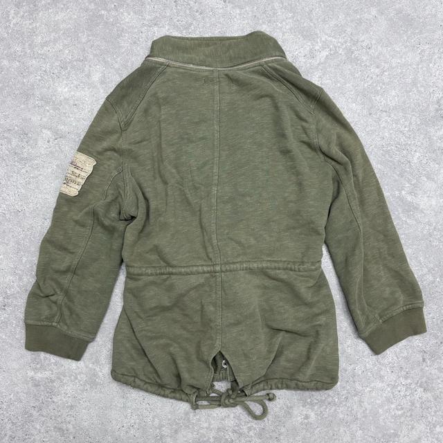 Khaki cotton cargo jacket