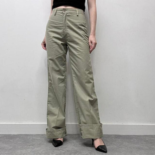 Vintage khaki workwear trousers