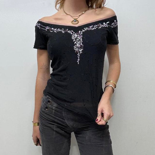 Slouchy off the shoulder top