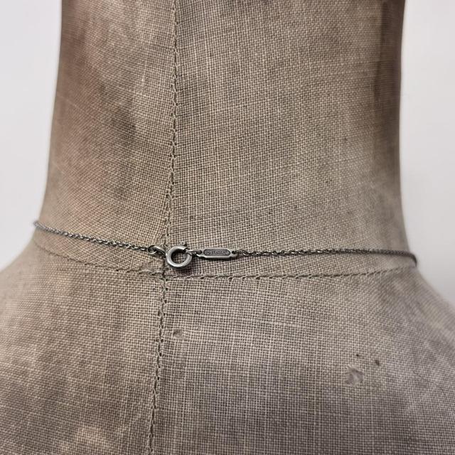 Sterling Silver Tiffany &amp; Co lariat necklace