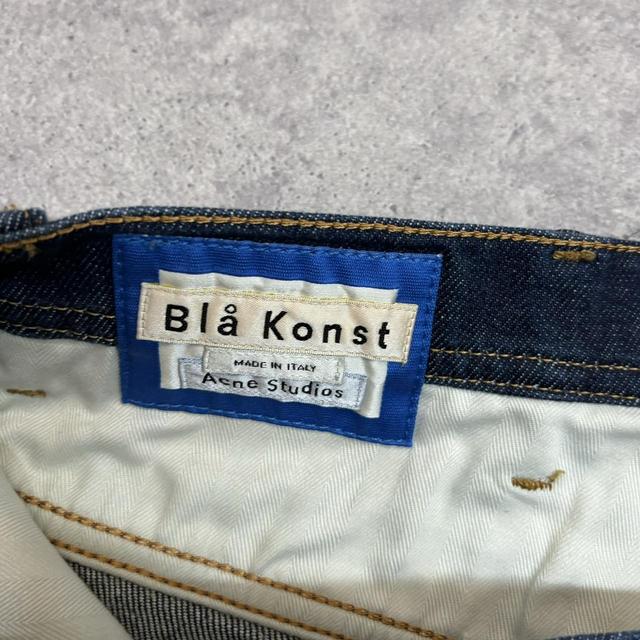 Acne studios dark-wash river indigo jeans